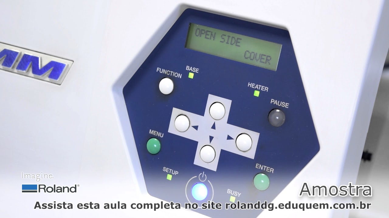 VersaCAMM SP-540i - Funções Avançadas - Ajustes específicos