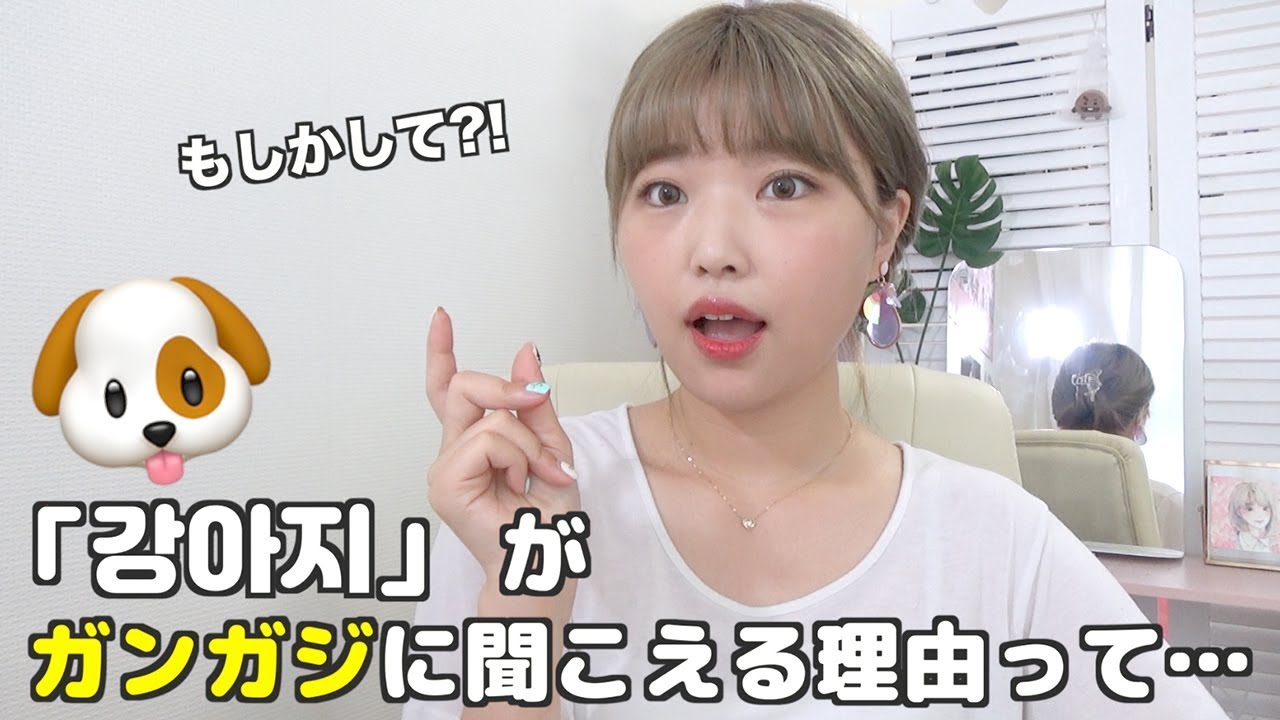 「강아지」が 「ガンガジ」に聞こえる理由って、もしかしてこれ?!　 #184