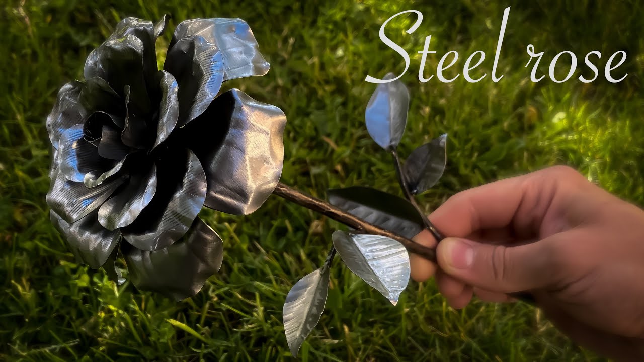 How To Make Steel Rose 🥀