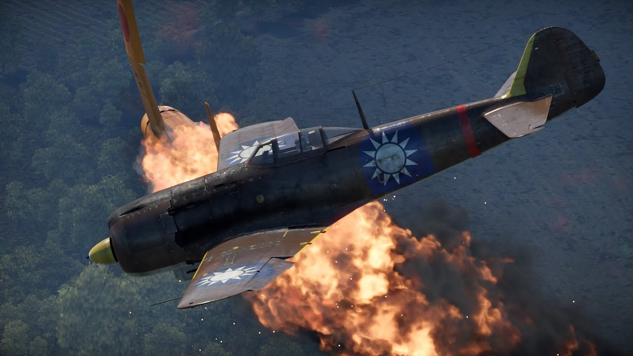 Warthunder - Ki-84 ko 9 Kill Gameplay