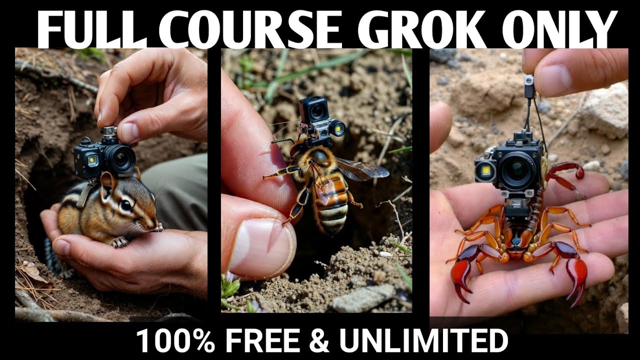 How To Make Viral POV Animal Camera Videos With FREE AI (1 Click Prompt)