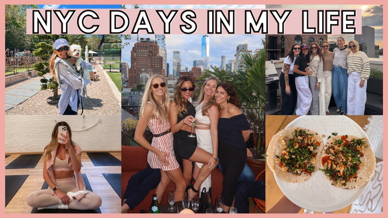 [NYC VLOG] Hamptons, My Birthday at Maison Close, Workouts, Breakfast Taco Recipe & Balanced Living!