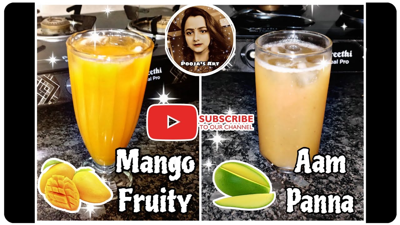 Summer Refreshing Drinks Part-3|Mango Fruity|Raw Mango Panna 