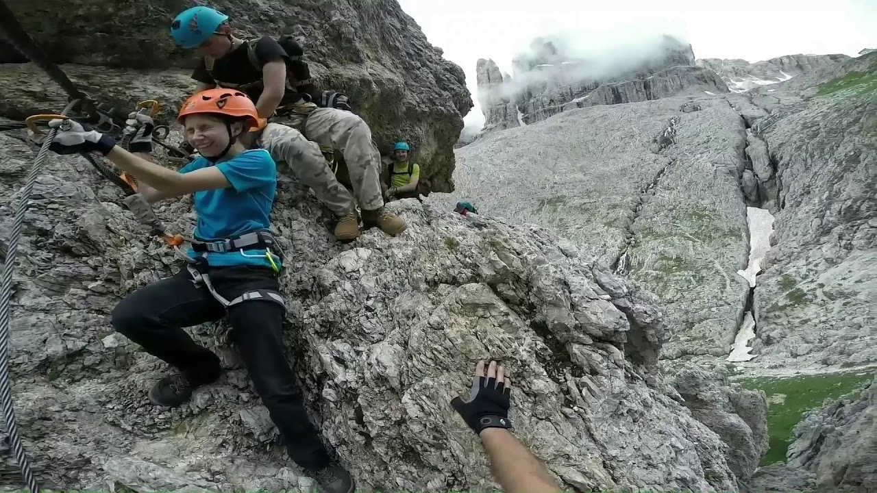 Dolomity via ferrata Tridentina (Brigada Tridenta)