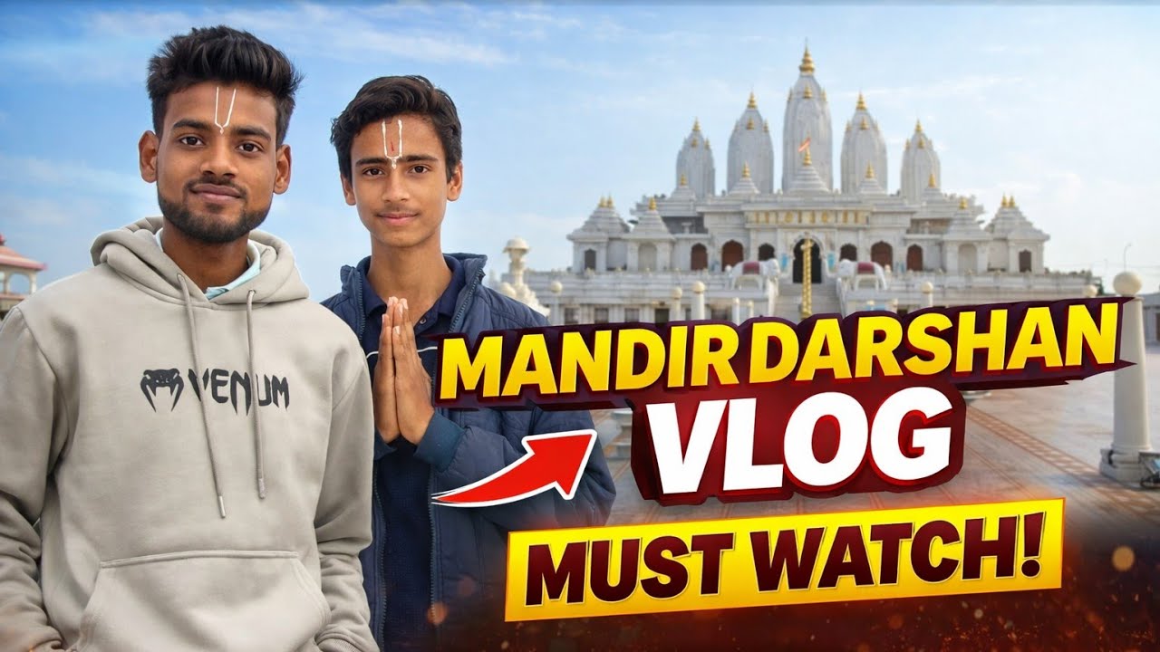 Ye Mandir Dekhkar Aankhen Bhar Aayengi 😲 | Full Mandir Darshan | Vlog