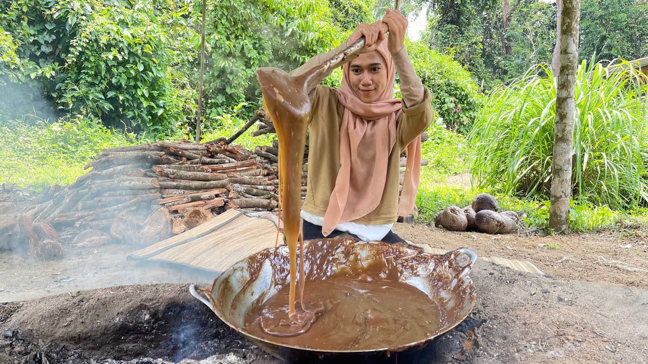 DODOL ASLI DAPUR KAYU  | dodol sukatan cawan ,Permintaan sahabat ..