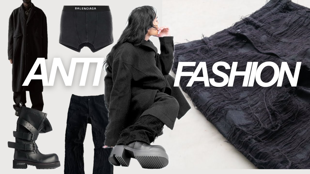 Anti-Fashion as told by Balenciaga, Professor E, Troubled Waters 🔥