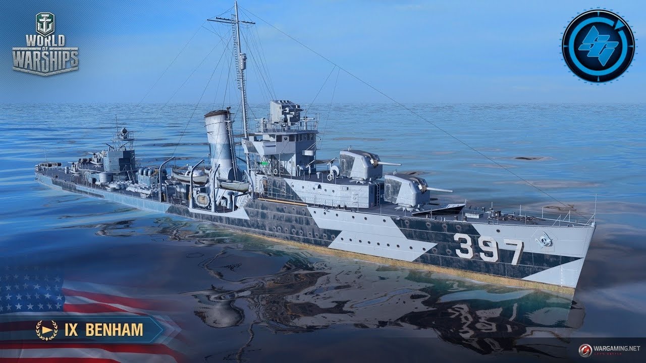 Обзор на Benham - World of Warships