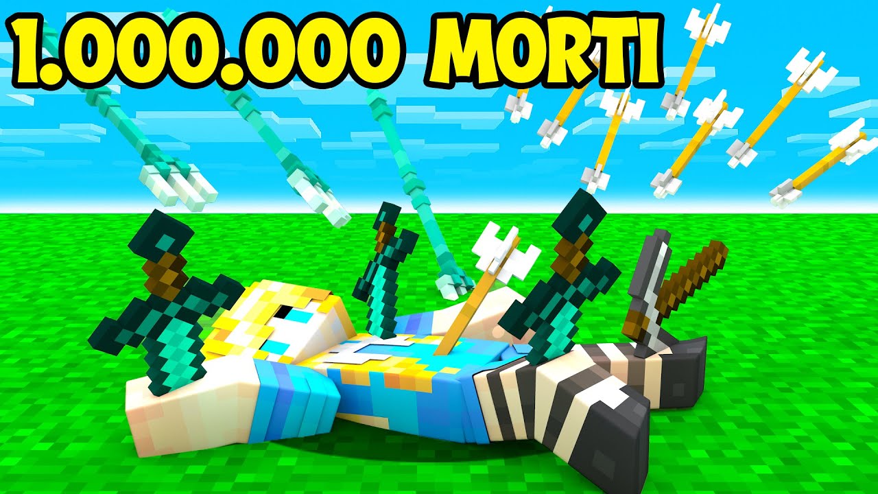 SONO MORTA 1.000.000 DI VOLTE SU MINECRAFT