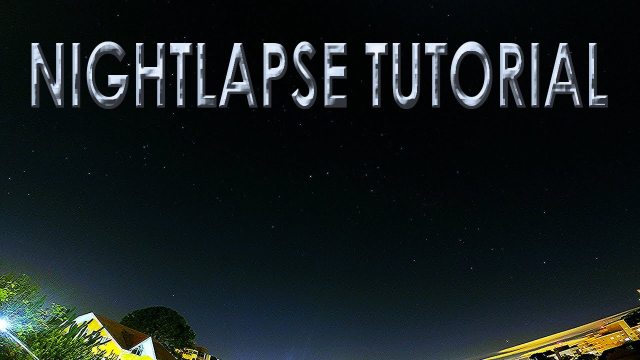 #3 | DICAS GoPro | Tutorial Time Lapse Noturno (Night Lapse) + DICA BOA!!!