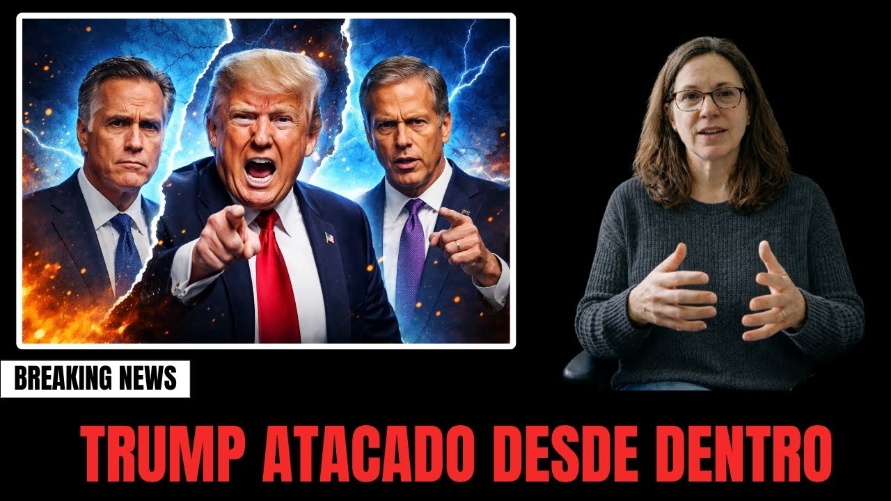 Trump a -38%: 2 senadores republicanos lo atacan… ¿se rompe el partido en 2026?