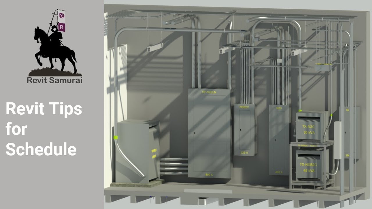 Revit Tips - Schedules
