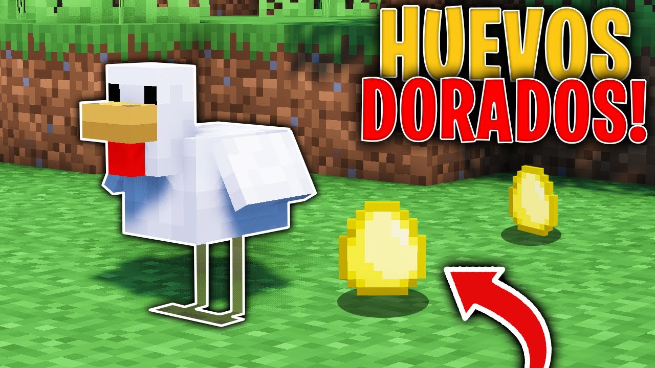 👉 ENCONTRAMOS la GALLINA DE LOS HUEVOS DE ORO en MINECRAFT!