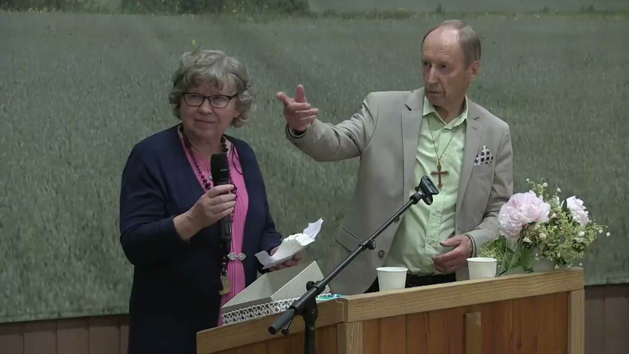 Betania  -kodin kesätapahtuma 2025 Tilaisuus 6  Vuokko Eräranta