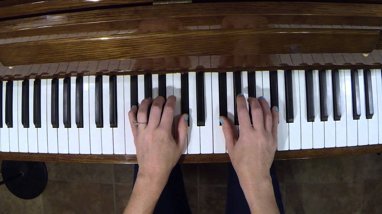 5 finger patterns for piano- F# & C#