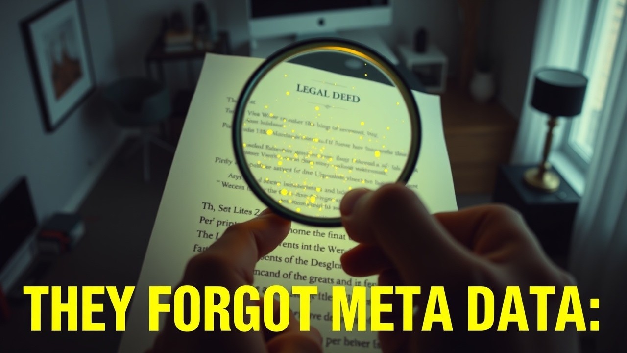 WARNING: Hidden Printer Metadata Nuked Their $2,000,000 Fraud Plot! 🖨️⚠️