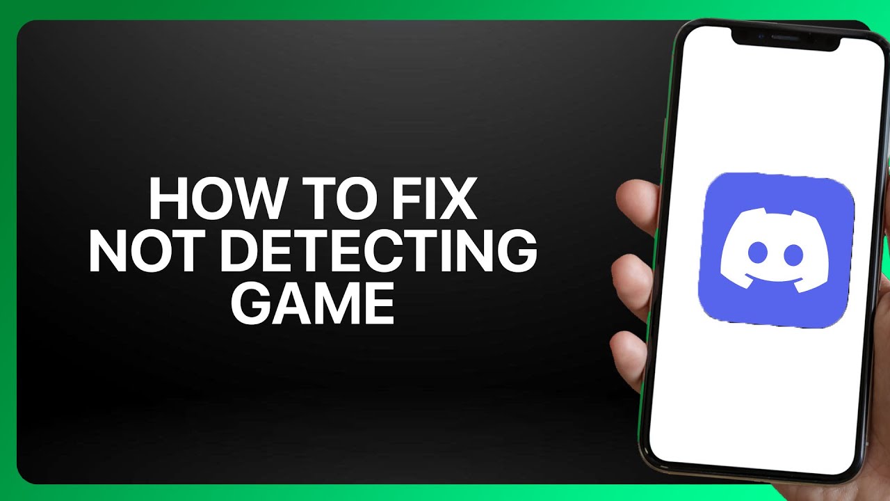 How To Fix Discord Not Detecting Game in Discord ! Tutorial