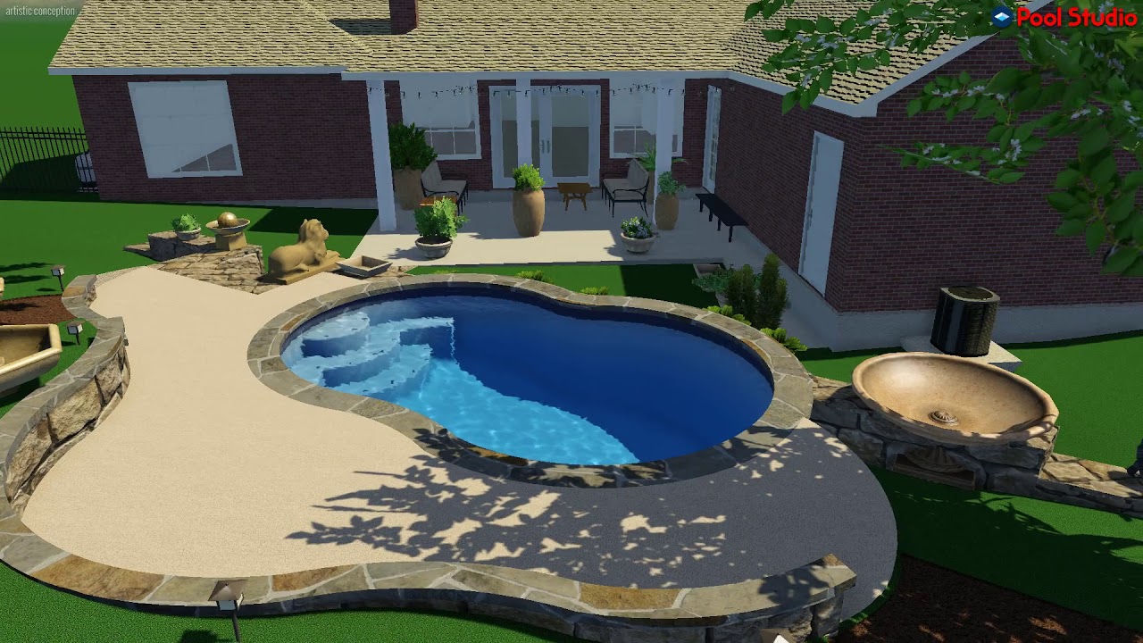 Custom Pool Design By Michael