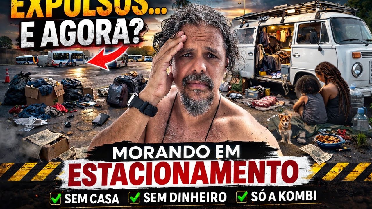 De expulsos a moradores de Kombi em Fortaleza… nossa nova realidade.