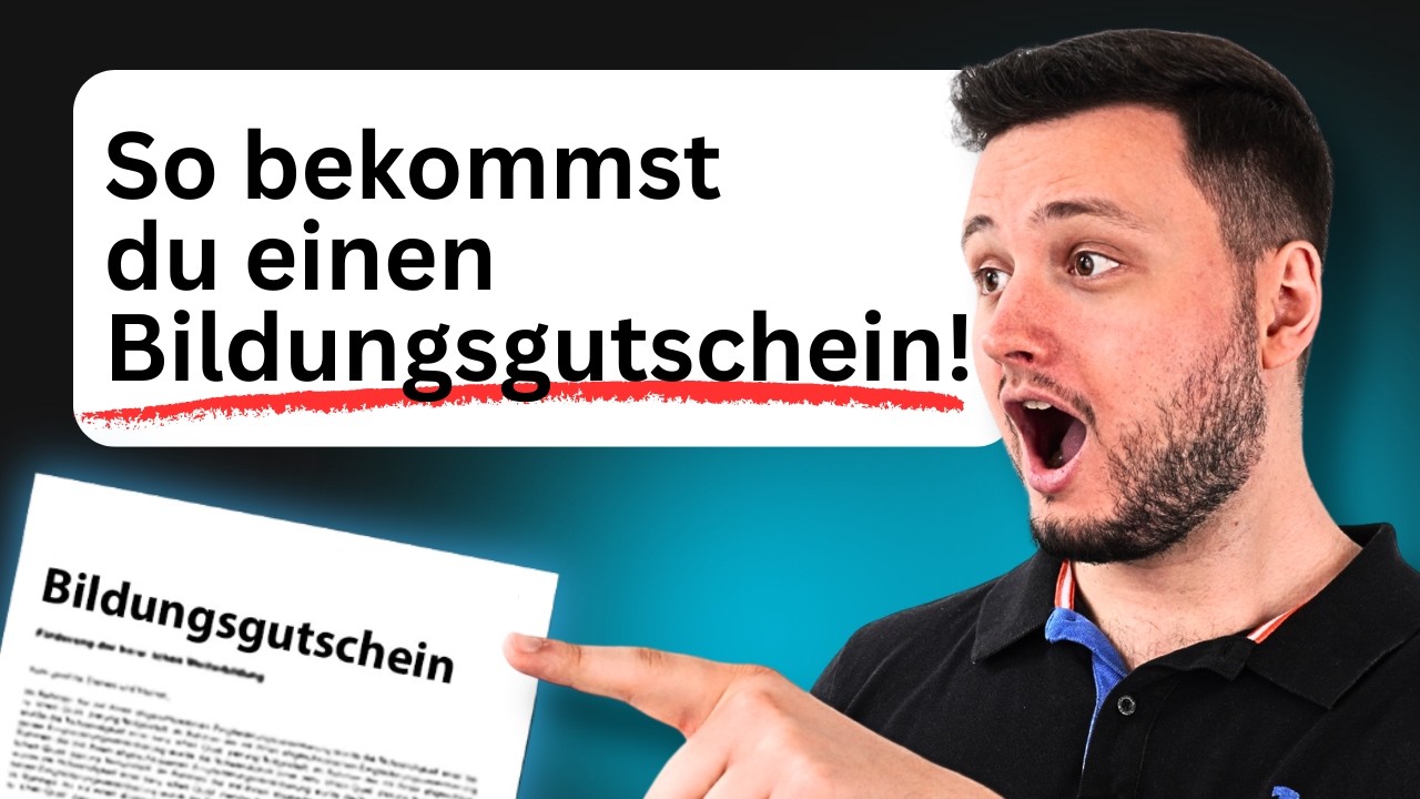 SO bekommst du einen Bildungsgutschein (5 Tipps)