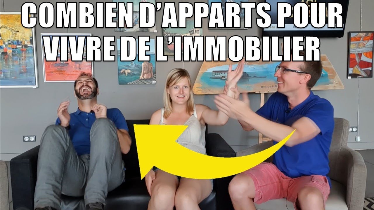 Combien d'appartements pour vivre de l'immobilier locatif - Nicolas Popovitch