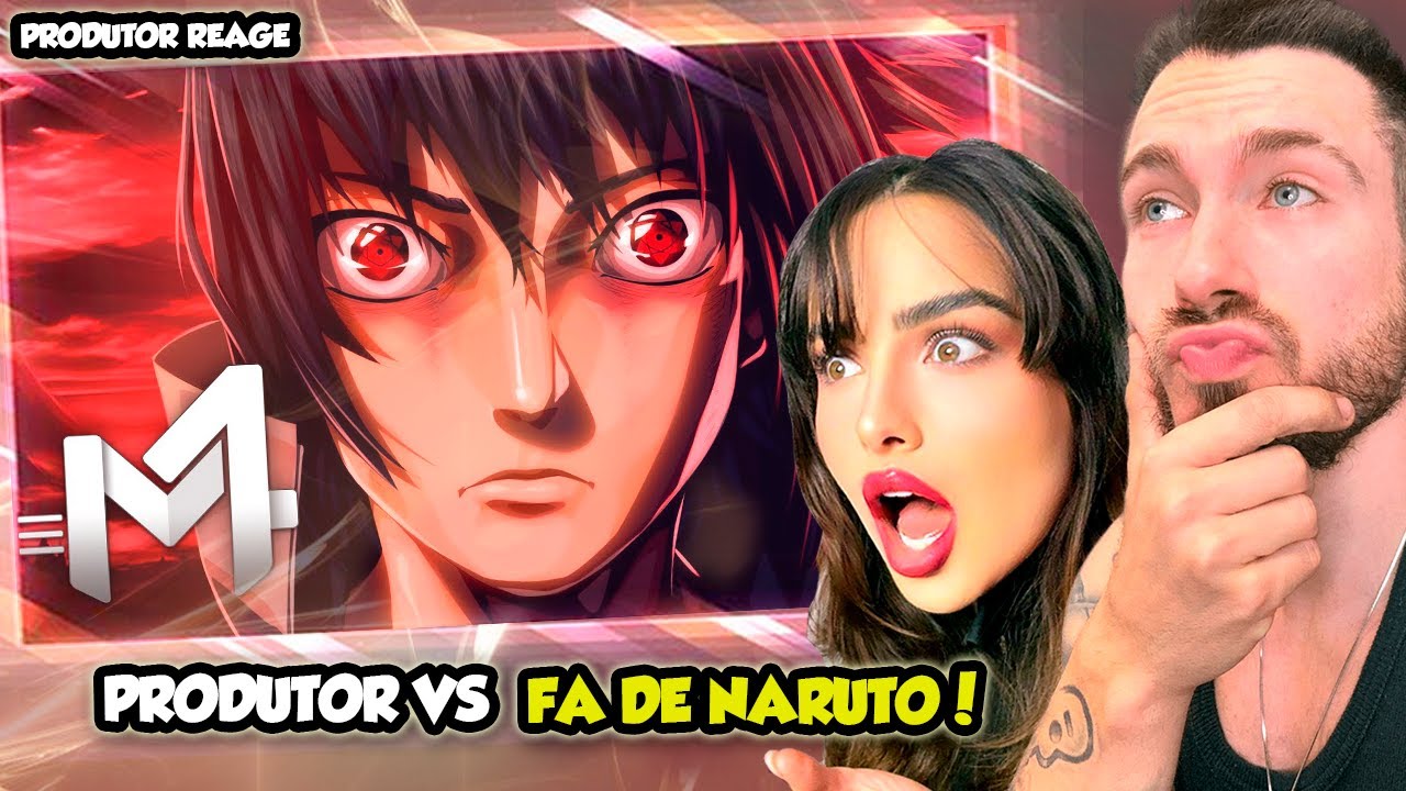 Sasuke (Naruto) - Sharingan | M4rkim  (REACT, ANÁLISE)