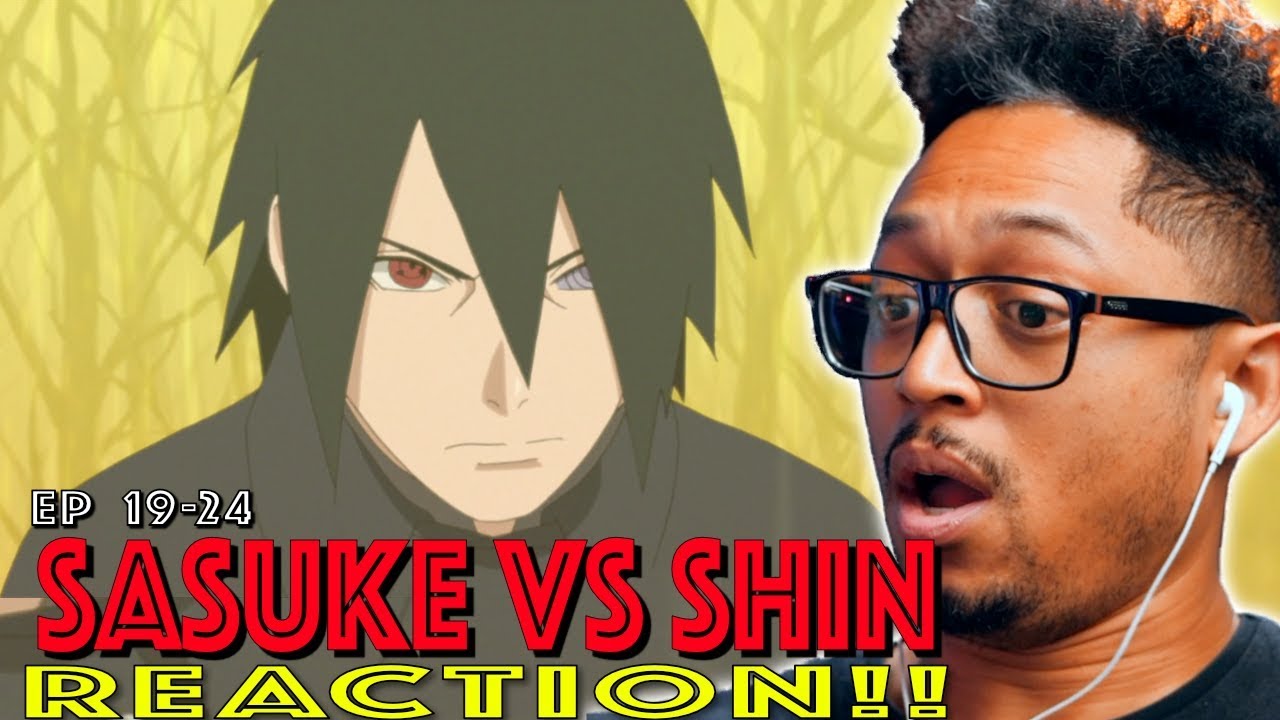 Naruto and Sasuke vs Shin Uchiha! First Time Watching Boruto Episode 19 - 23