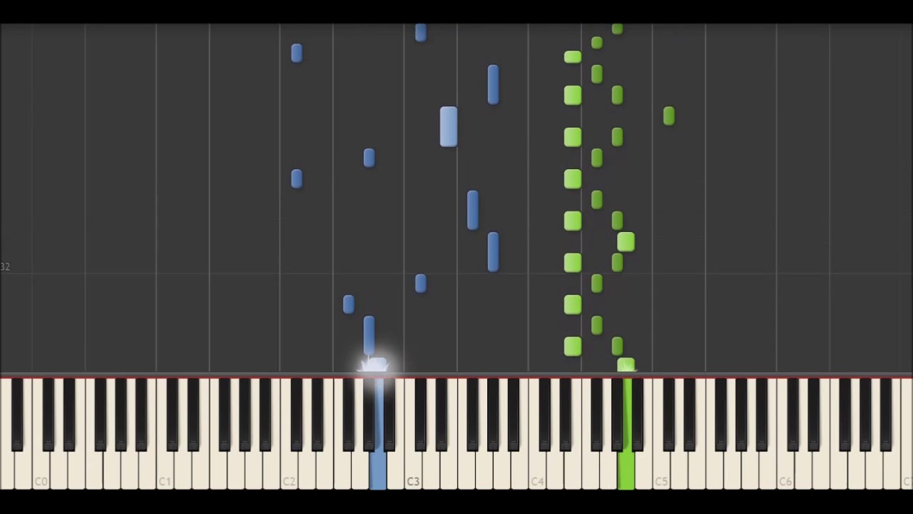 Jean Michel Blais - Il (Synthesia Tutorial)