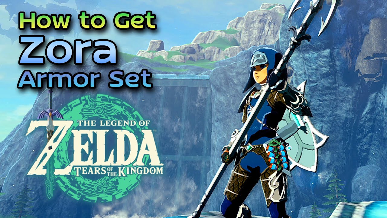 Zora Armor !! เกราะที่จะทำให้เพื่อน ๆ ไต่น้ำตกได้เหมือนปลาแซลม่อน !! TOTK