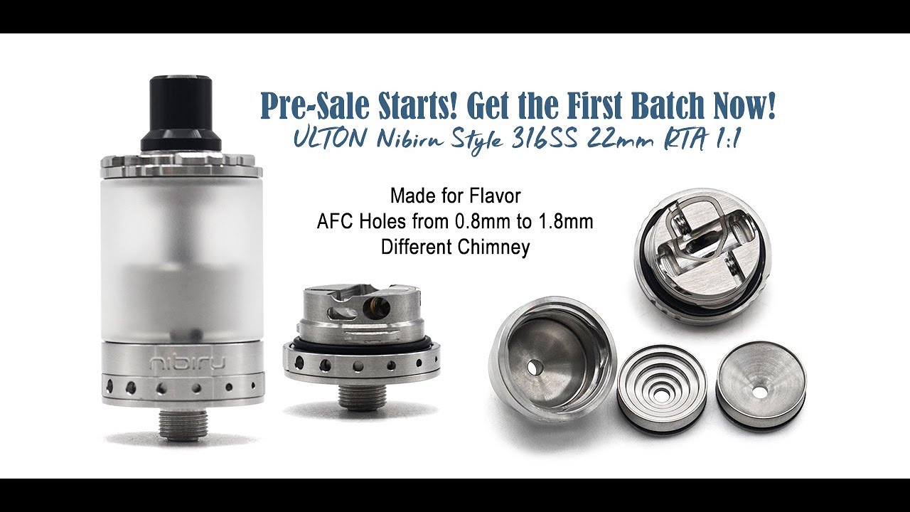 2Fdeal:ULTON Nibiru Style 316SS 22mm RTA