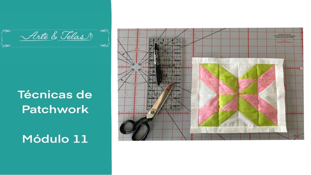T&eacute;cnicas de Patchwork | Modulo 11 | Andrea Miani