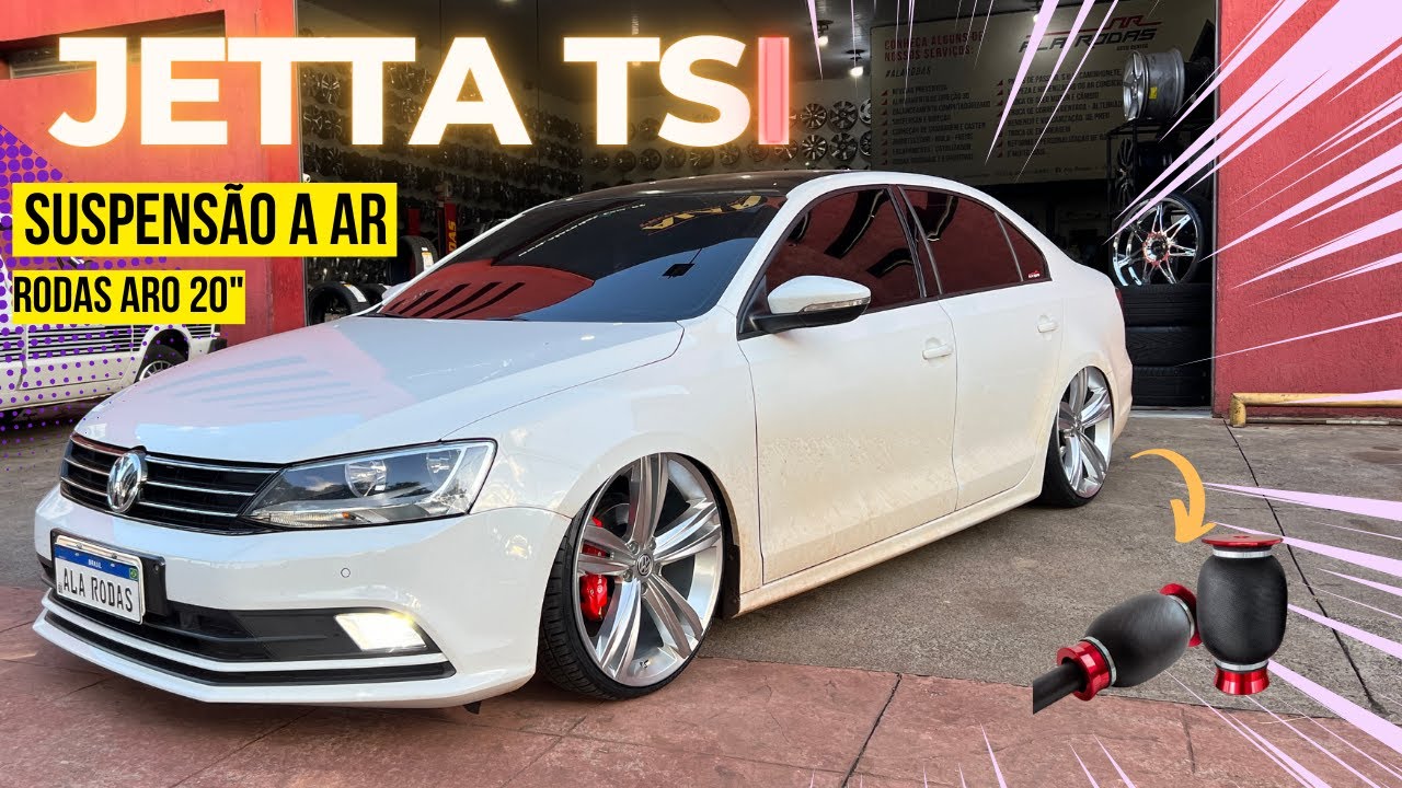 Jetta Tsi Pregado!!! Suspensão a AR e Rodas Aro 20