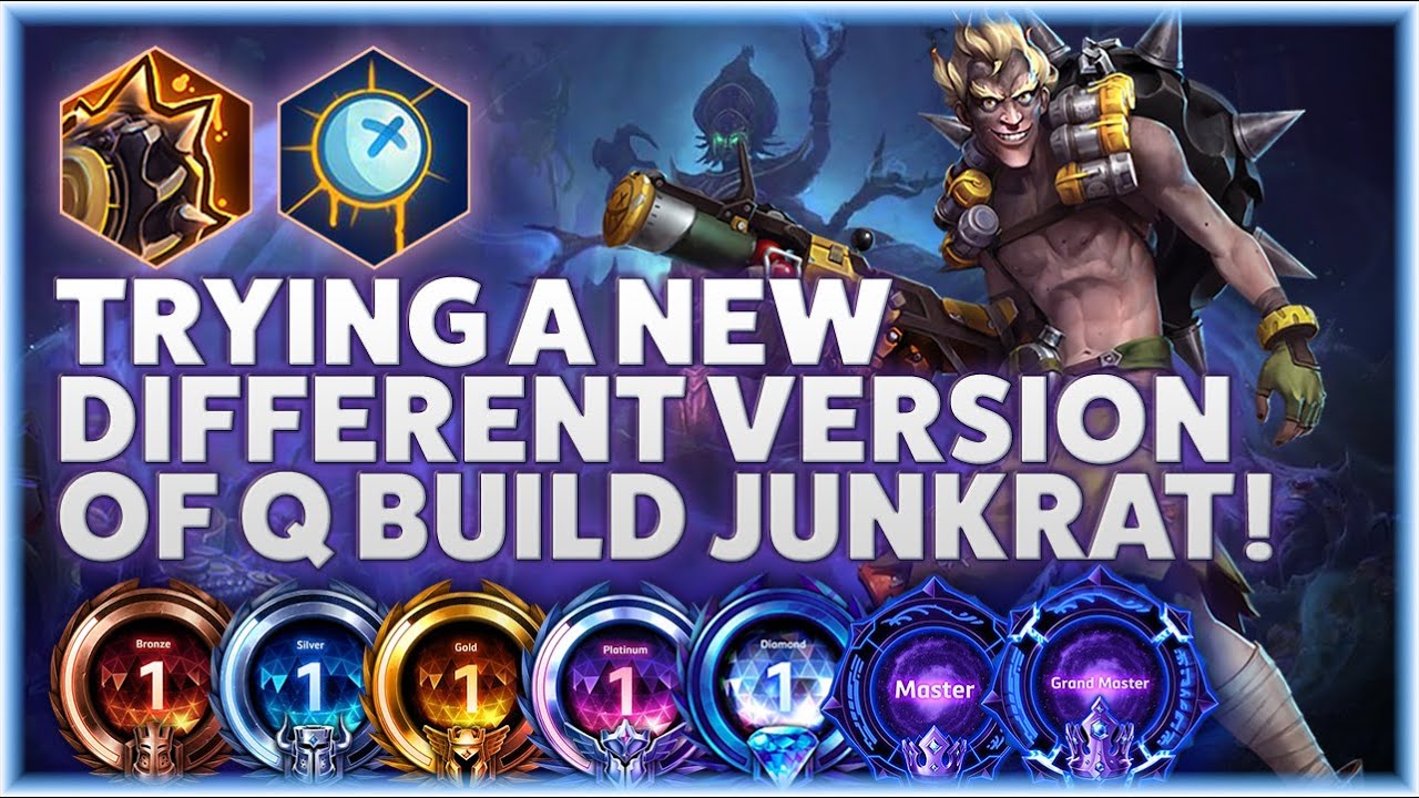 Junkrat Riptire - TRYING A NEW DIFFERENT VERSION OF Q BUILD JUNKRAT! - B2GM Season 2 2024