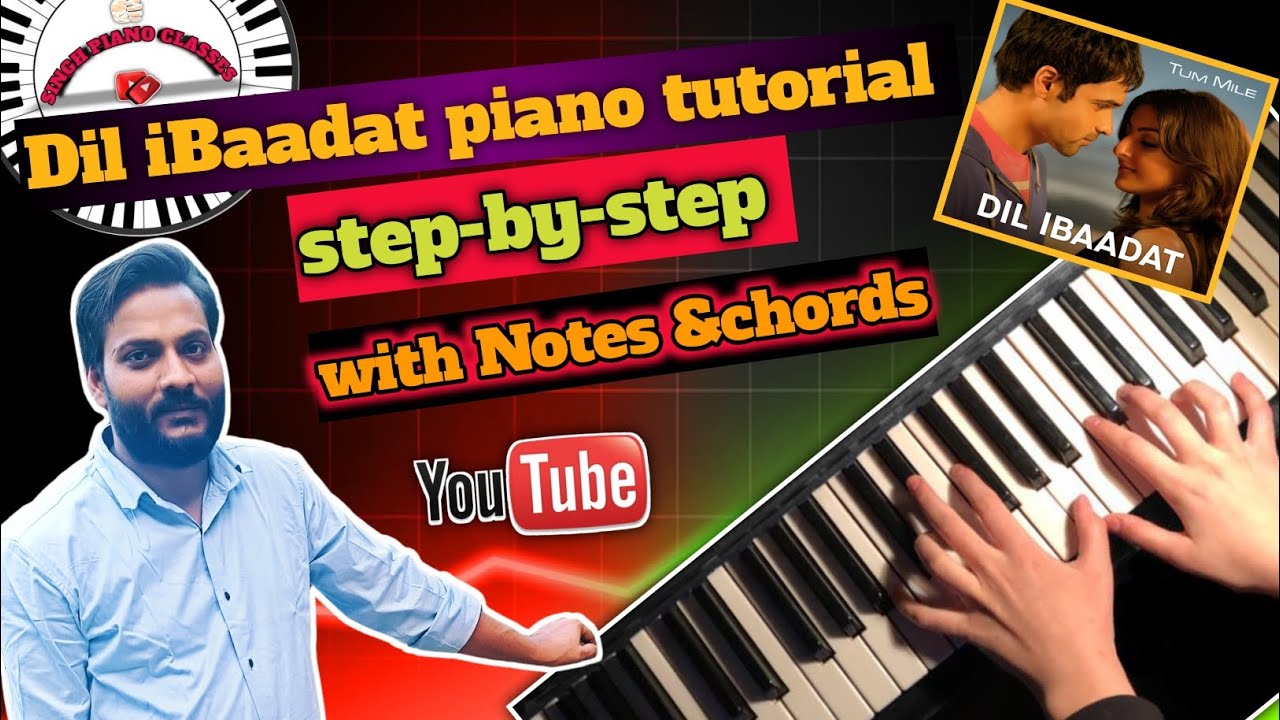 Dil Ibaadat Piano Notes & Chords | Easy Learning Tutorial