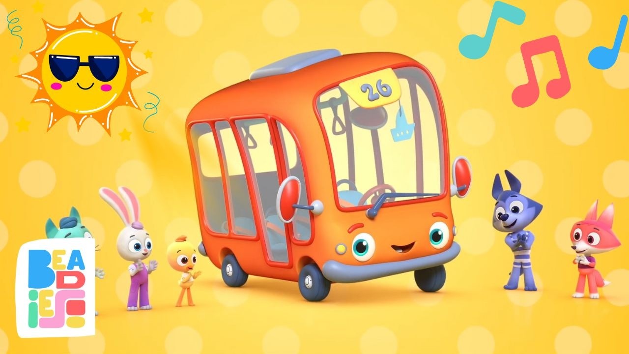 🚌 It’s Busside Time! | a fun, musical adventure | riding🚦, singing🎶 | Beadies: Early Learning