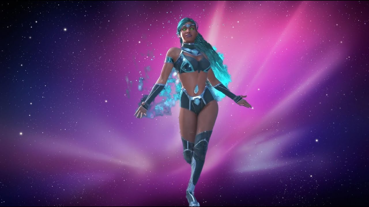 Starfire Injustice 2 Ranked Sets 1, 4K