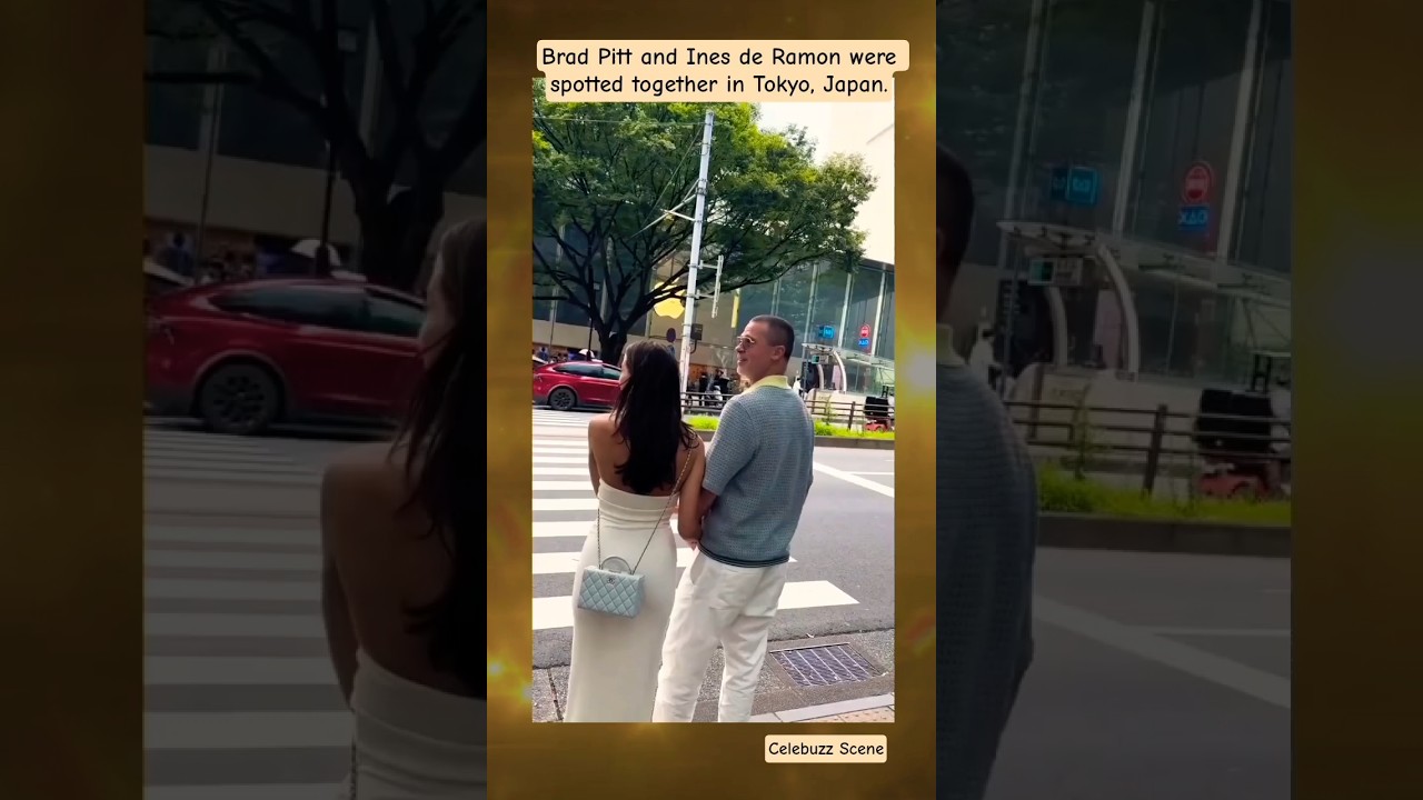 Update news, Brad Pitt and Ines de Ramon were spotted together in Tokyo, Japan. #bradpitt #shorts