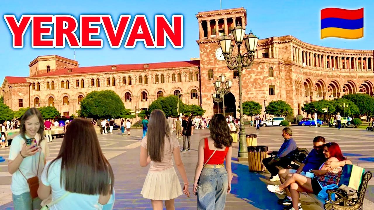YEREVAN CITY WALKING TOUR | ARMENIA TRAVEL GUIDE 2025 | TRAVEL VLOG@Shakir Raza Vlogs   ​