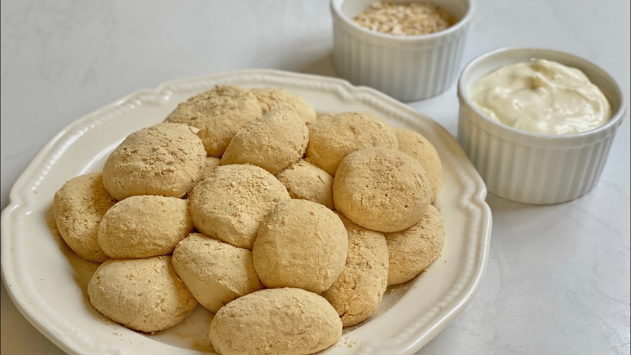 Công thức Kinako Mochi chấm Kem Sữa béo thơm, dẻo mềm siêu ngon | KINAKO MOCHI recipe