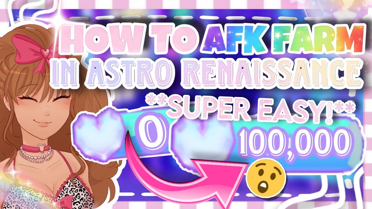 How to AFK FARM in Astro Renaissance! **SUPER EASY** || Astro Renaissance 👾| Roblox