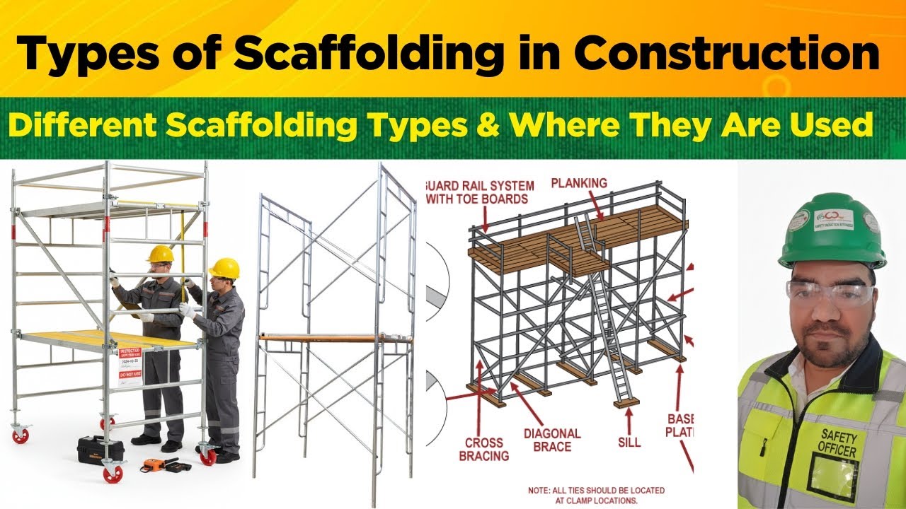 How Many Types of Scaffolding? | Complete Scaffolding Types Explained