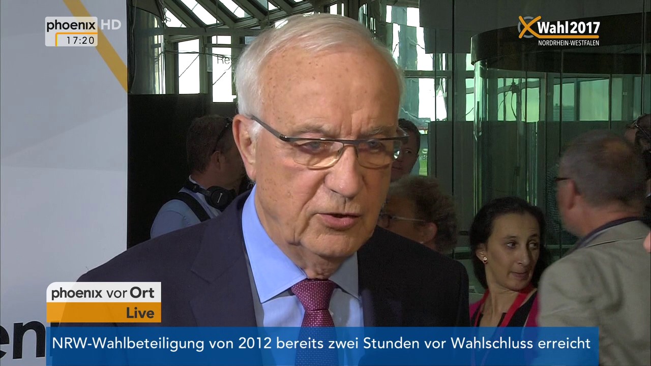 NRW w&auml;hlt: Fritz Pleitgen zu Besonderheiten des Landes am 14.05.2017