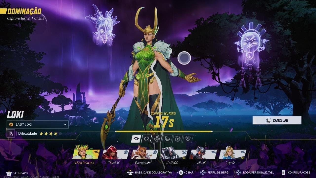 Marvel Rivals:Finalmente!! Lady Loki agora tem ícone de Lord!!