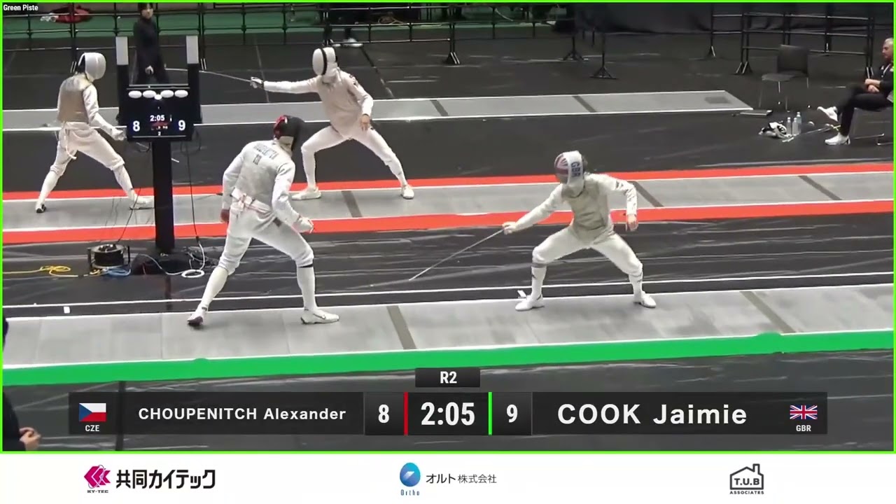 Tokyo World Cup 2024 SMF - L64 - Alexander Choupenitch CZE v Jaimie Cook GBR