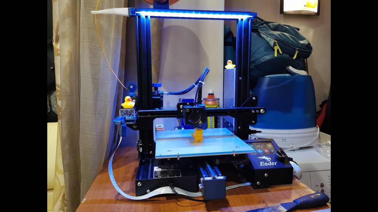 Супертихий 3D-принтер Ender 3 Pro. Он у меня особенный! 🦆 Как снизить шум от 3D-принтера?