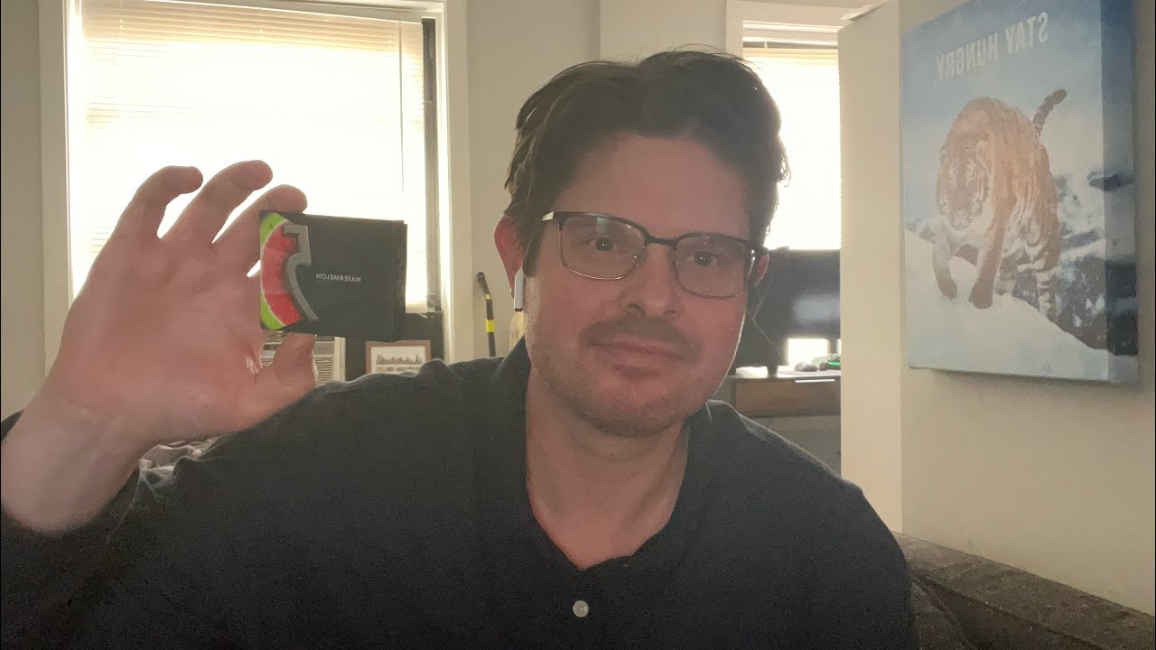 Gum chewing ASMR