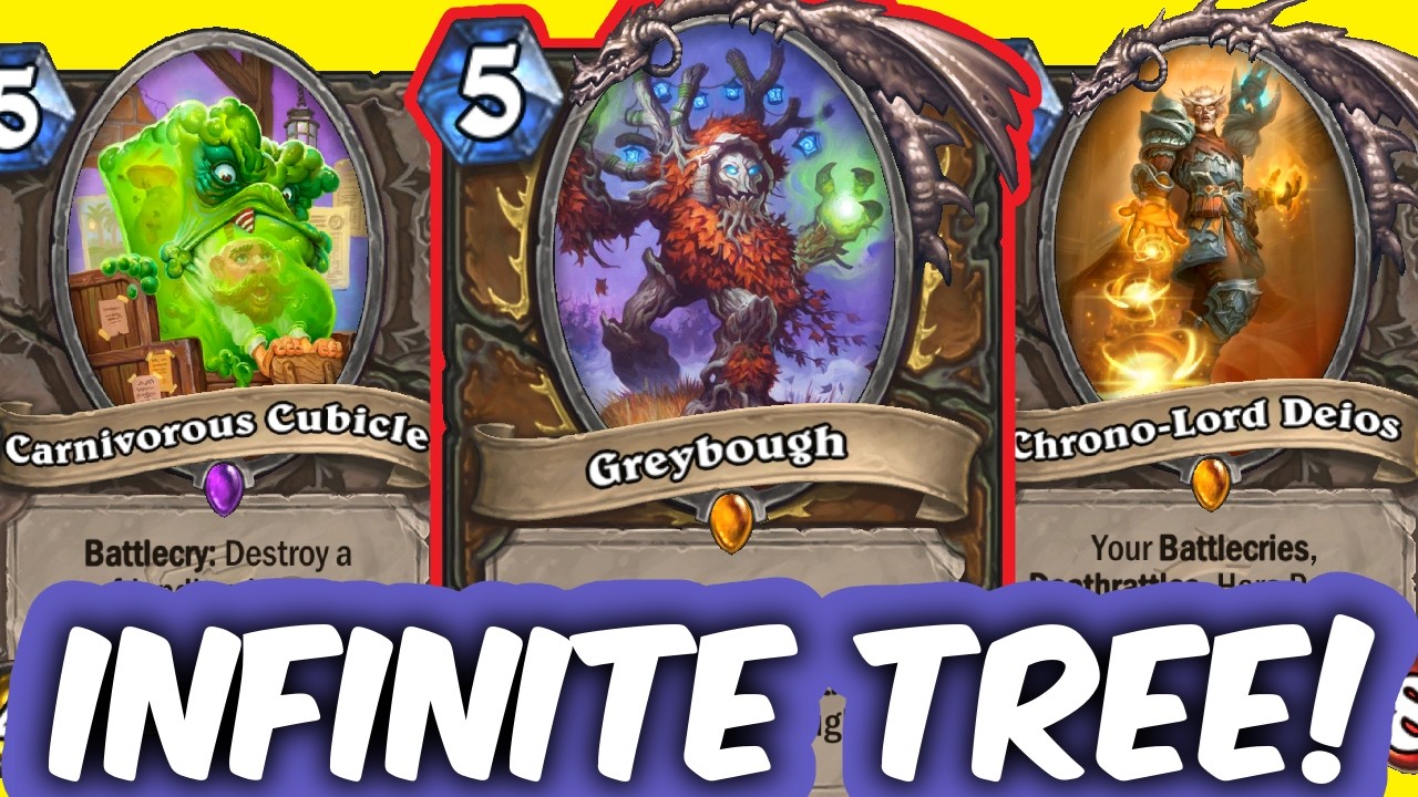 I Built an INFINITE Wall of TREES! 🌲 (Greybough Druid)
