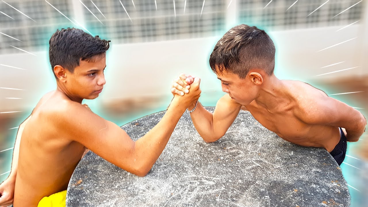 CAMPEONATO DE QUEDA DE BRAÇO* O Vencedor enfrenta o Gigante *