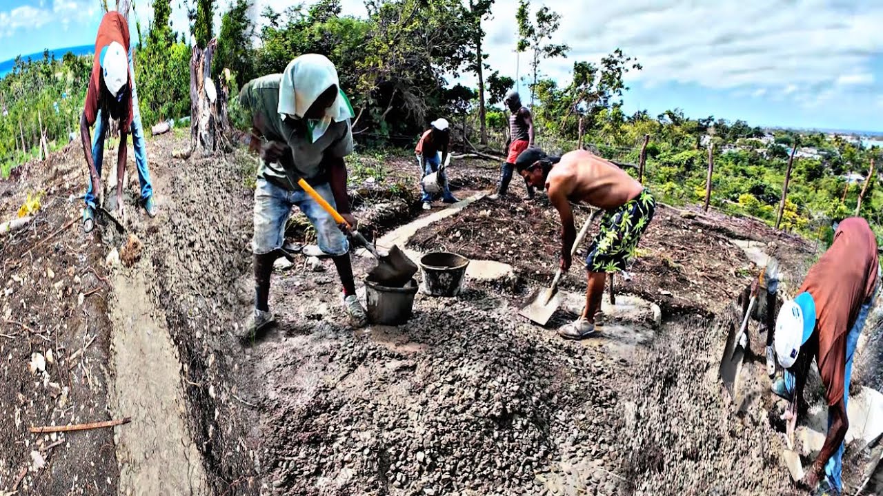 CASTING THE FOUNDATION! A FULL DAY OF WORK …