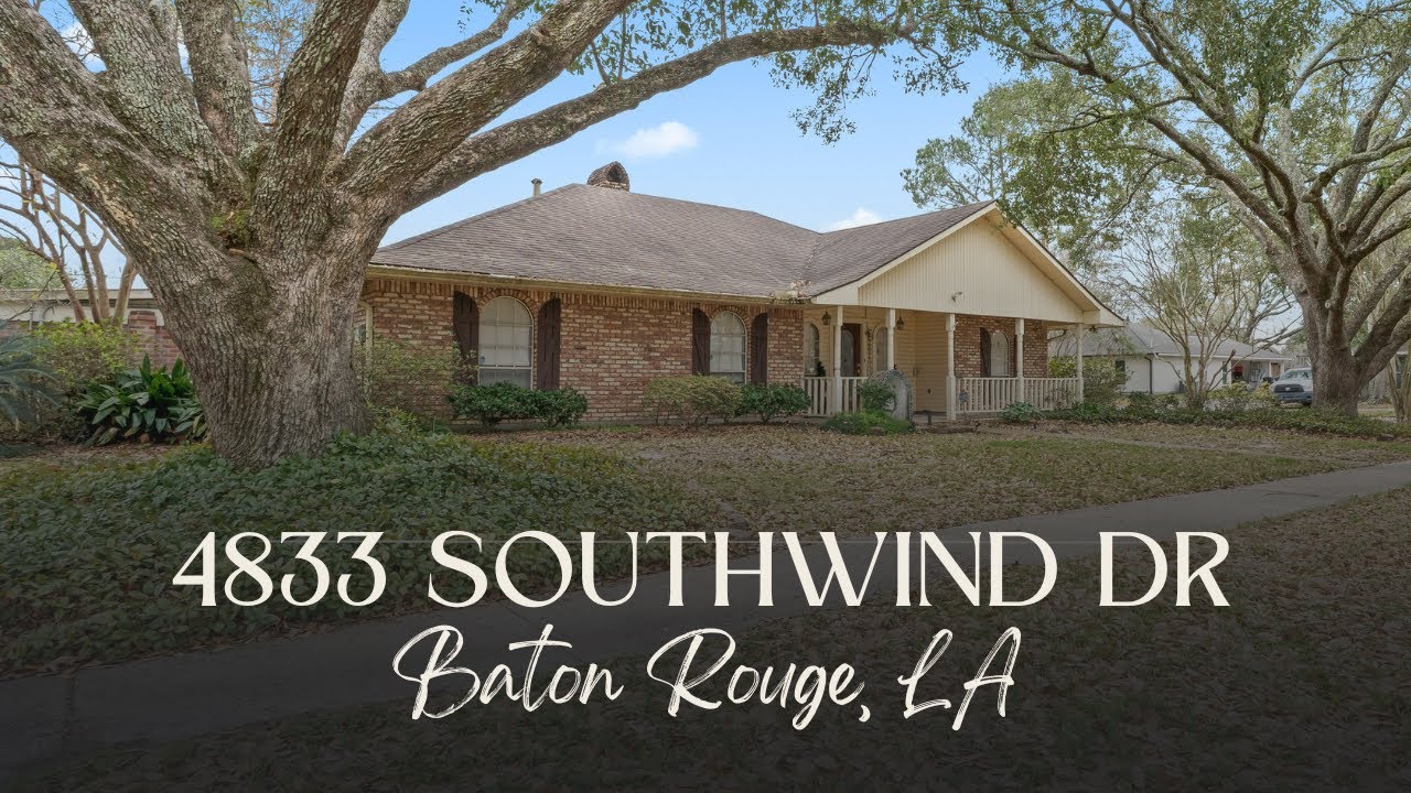 4833 Southwind Dr Baton Rouge | 3 Bed Home w/ 3 Kitchen Areas